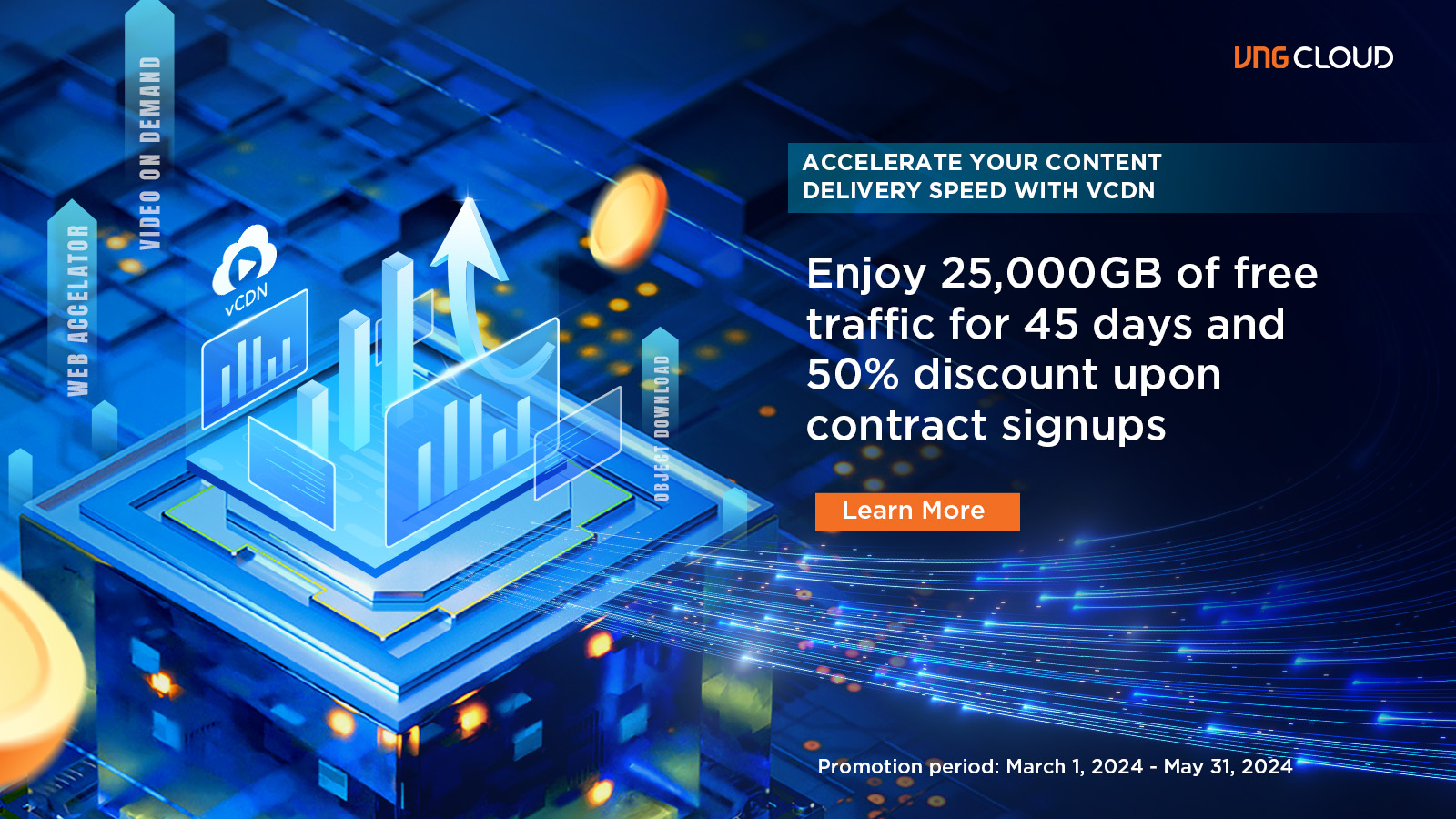 vCDN banner